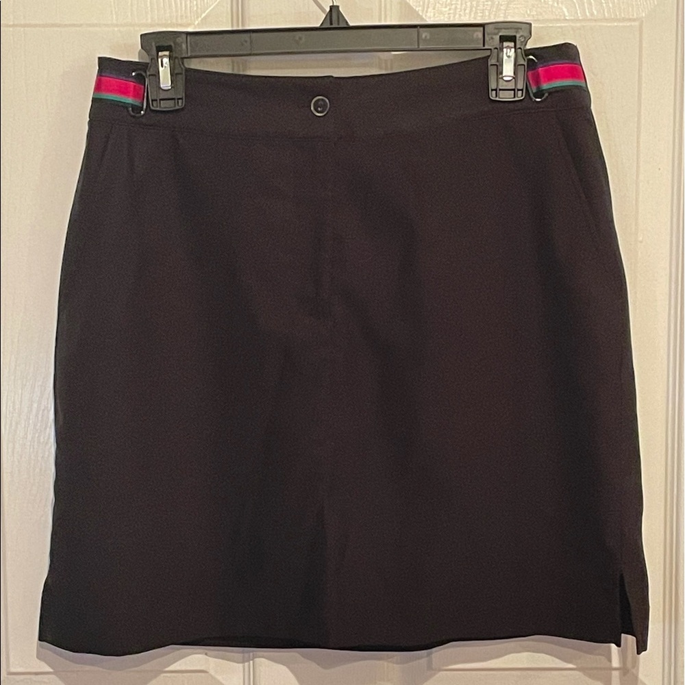 Size 6 EP Pro Tour Tech Black Golf Skirt